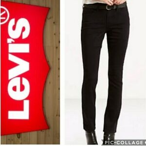 Levi’s Black Mid Rise Skinny Jeans Size 12